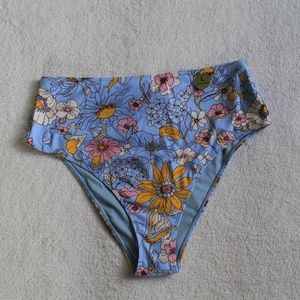 Swim Trunks, Swim Bottoms, high waisted